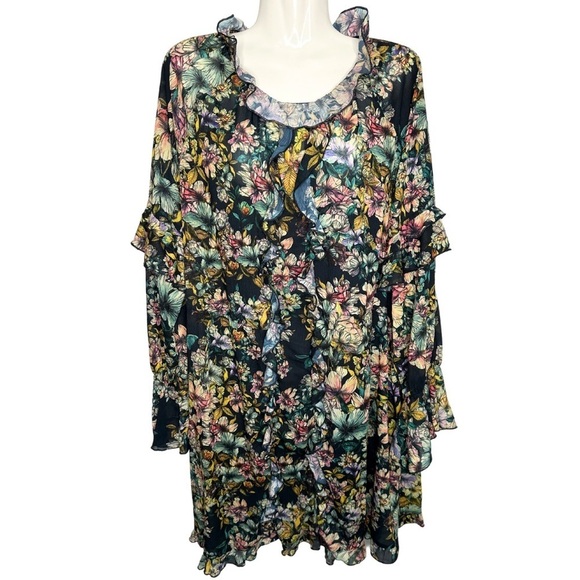 H&M Ruffled Floral Dress - Picture 1 of 12